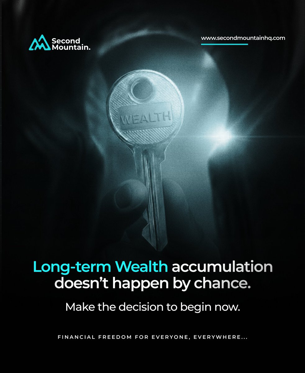 secondmountain_'s tweet photo. Most people don’t fail at building wealth, they just never truly start.

They keep waiting for the “right time,” more money, or more confidence.

With our winning strategies, get a clear path to begin and stack up wealth for you, and your kids.

#SecondMountain
#Crypto #Investing https://t.co/7iGQx2VKTd
