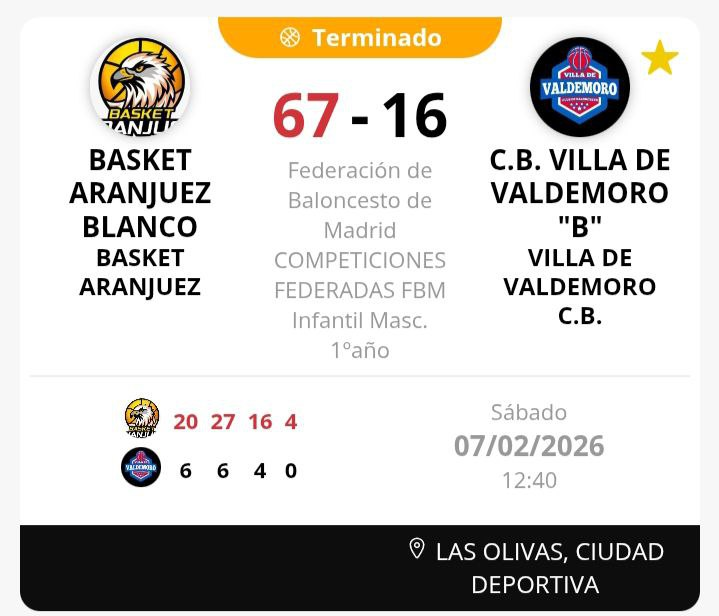 Basket Aranjuez tweet media