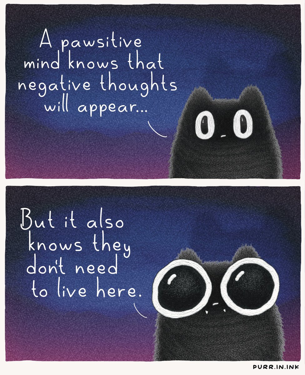 purrinink's tweet photo. It’s okay to notice them. But we don’t have to keep them. Happy Caturday 🐈‍⬛🤍 https://t.co/iblTzmYOzY