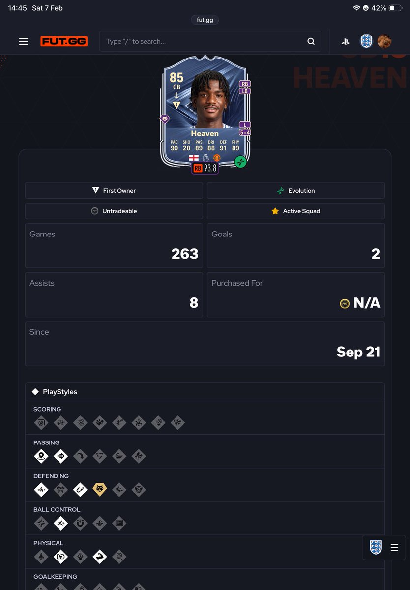 pqcez's tweet photo. @KeanuJP_ Been using him all year. Absolutely insane. Yours looks even better https://t.co/ifJTabbXoj
