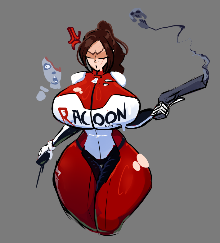 can't stand thoses annoying zombies...
Claire Redfield 💉❤️