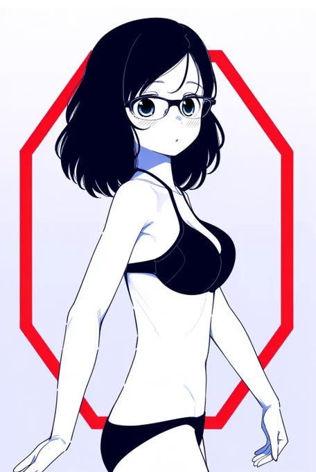 お胸が上手に描けなくてボツにした助っ人メイドさん供養。