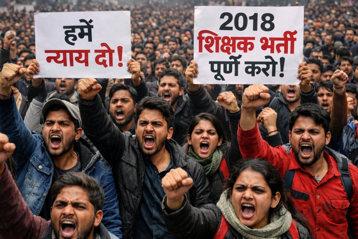 <a href="/RavidasShyamlal/">प्रदेश अध्यक्ष</a> <a href="/PMOIndia/">PMO India</a> <a href="/PMOIndia_RC/">PMO India : Report Card</a> <a href="/AmitShah/">Amit Shah</a> <a href="/AmitShahOffice/">Office of Amit Shah</a> <a href="/BJP4India/">BJP</a> <a href="/INCIndia/">Congress</a> <a href="/RahulGandhi/">Rahul Gandhi</a> <a href="/MPYuvaShakti/">|| MP Yuva Shakti ||</a> <a href="/DrMohanYadav51/">Dr Mohan Yadav</a> <a href="/AnupamConnects/">Anupam | अनुपम</a> में मध्यप्रदेश एवं केन्द्र सरकार सरकार व विपक्ष से पूछना चाहता हूं कि  शिक्षित युवा चुनाव के लिए उपयोग के लिए हैं,  रोजगार के वादे होते हैं, सरकारें बदल जाती हैं... पर नहीं बदलती तो उच्च माध्यमिक #शिक्षक_भर्ती_2018 के अभ्यर्थियों की किस्मत!
<a href="/CMMadhyaPradesh/">Chief Minister, MP</a> जी, पात्र शिक्षक