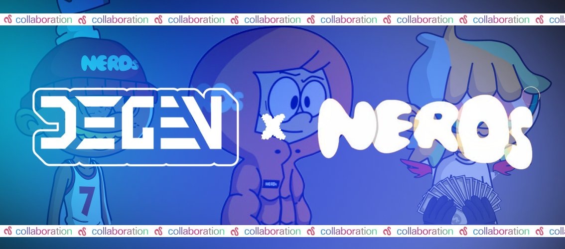 DEGENNFT x NERDS | GIVEAWAY 15 SPOTS 🎁

<a href="/nerdsoneth/">nerds</a> là bộ sưu tập NFT mới trên <a href="/ethereum/">Ethereum</a>  với chủ đề "cartoon nostalgia" - tập trung vào phong cách vẽ tay goofy và hỗn loạn.

📃Thông tin chi tiết: 

▸Supply: 4269 NFT 
▸Price: Free Mint
▸Chain: Ethereum  

📍Thể