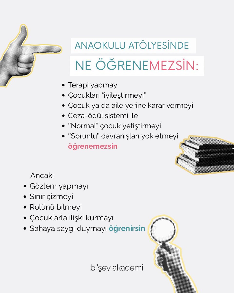 Bi'Şey Akademi tweet media