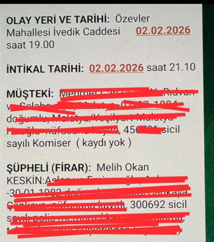 komiserin adı Mehmet Can UCUZAL buldum seni😡
Vicdanın nerde senin?
 meslektaşını nasıl yalnız bıraktın?
Gittin bide ondan şikayetçi oldun😡
Gereğinin yapılmasını istiyoruz <a href="/EmniyetGM/">Türk Polis Teşkilatı</a>