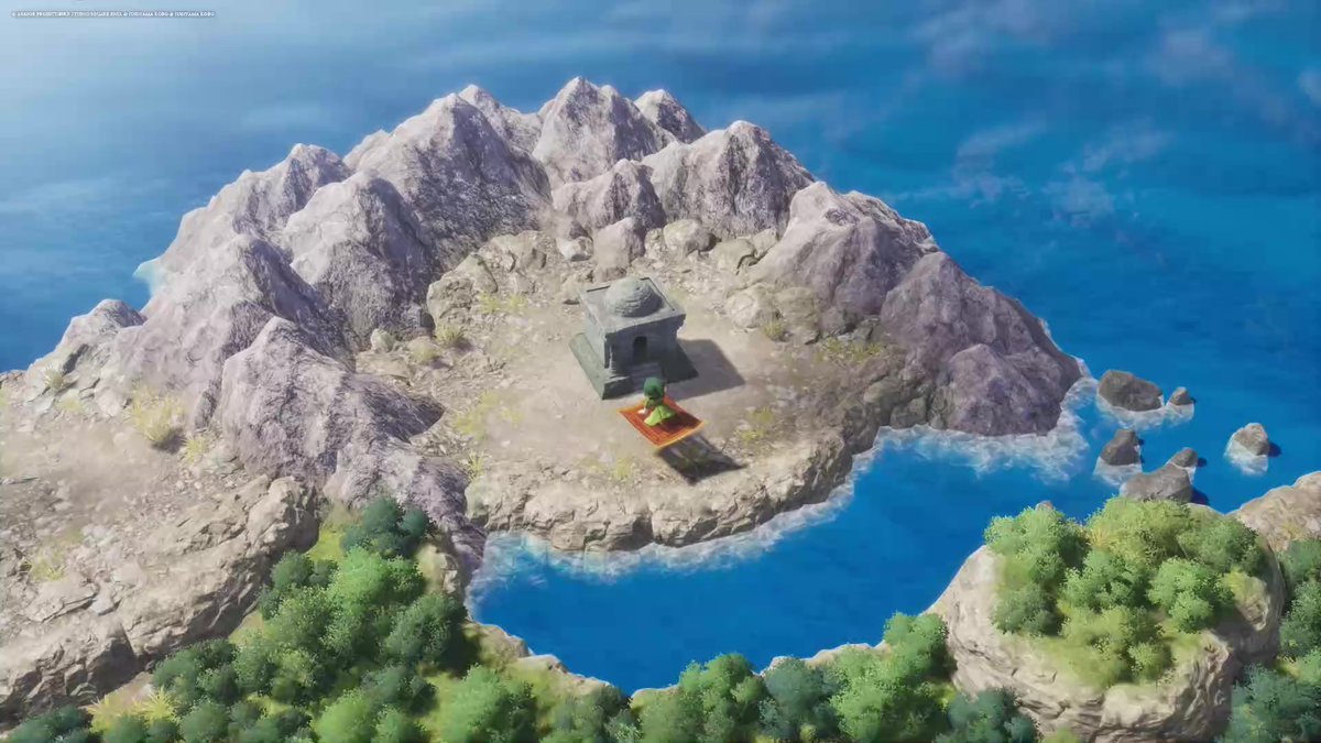 ハーメリア、クリア！
魔法のじゅうたんもゲットしました☺
#ドラクエ7R #DQ7R