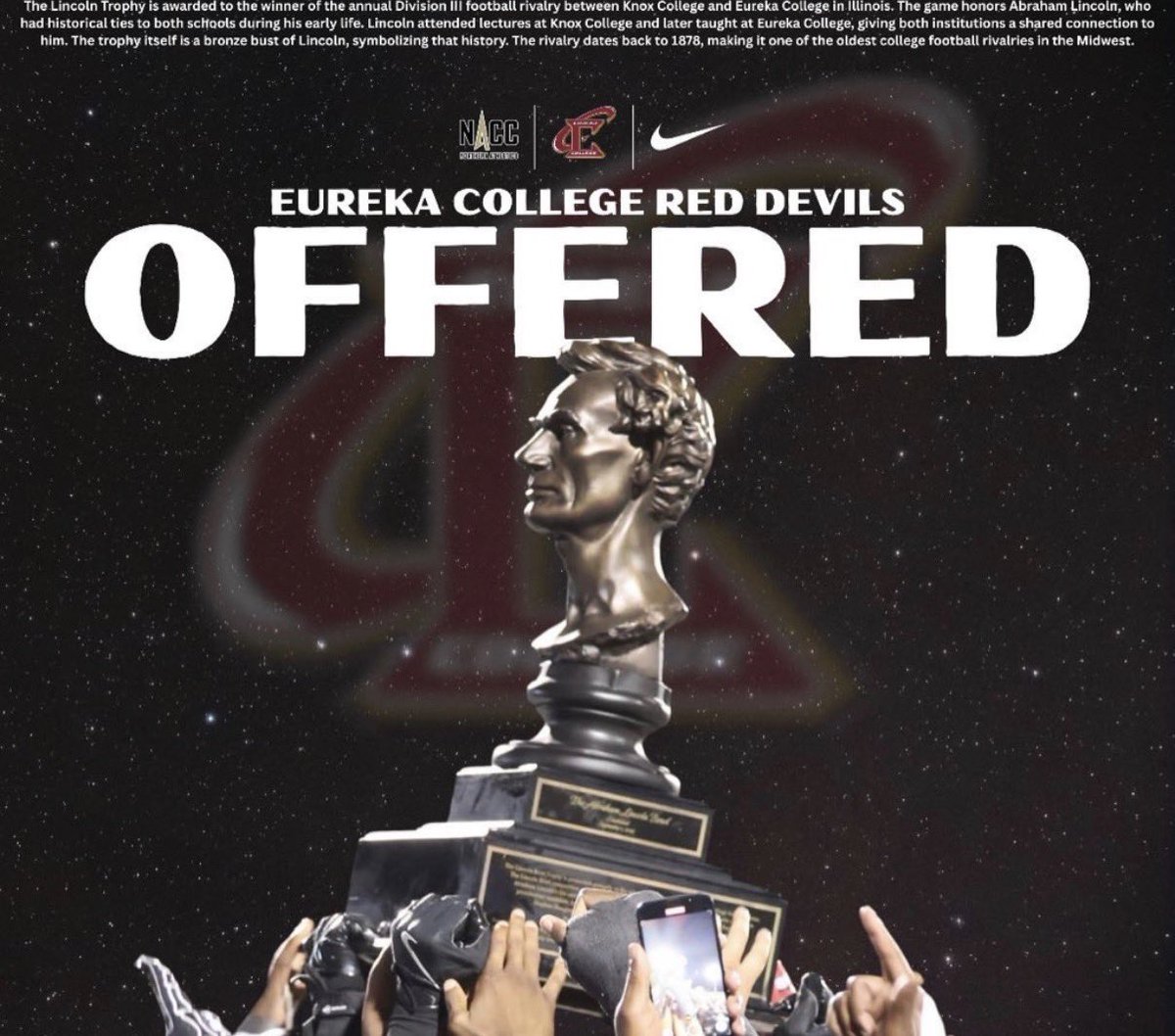 Elliottakers65's tweet image. After a great conversation with @TheRedZoneCoach i am beyond blessed to receive my first offer from @EC_RedDevils @JPRockMO @TrojanFB @PrepRedzoneMO @sixstarfootball