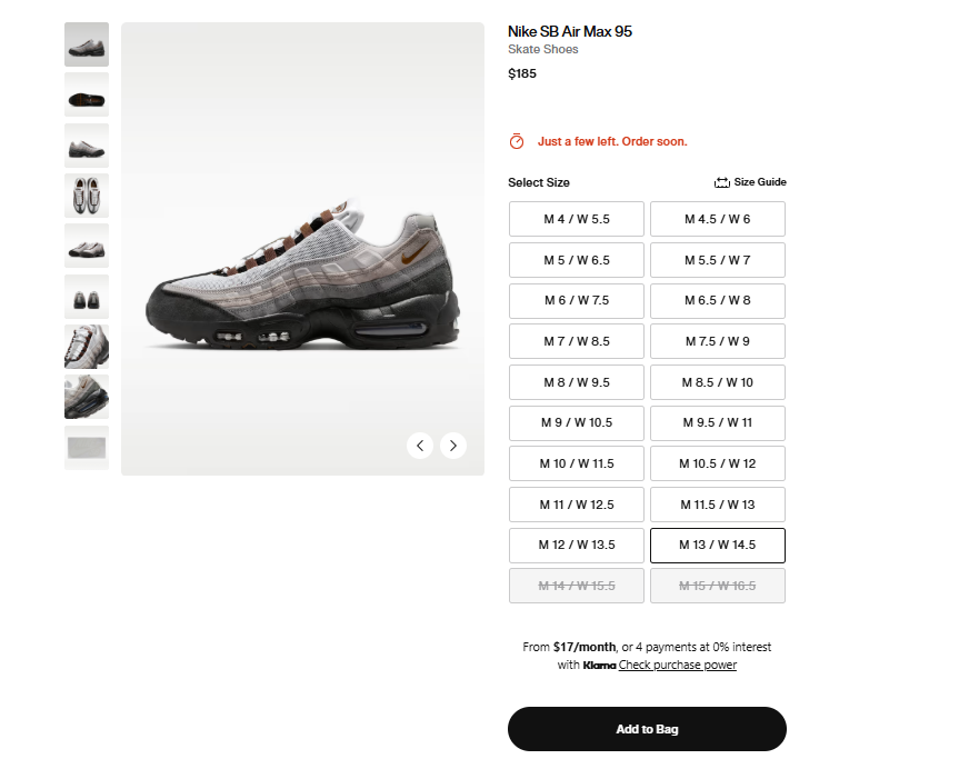 solefed's tweet photo. Ad: RESTOCK ⚡️ Nike SB Air Max 95 'Cacao Wow'

>> https://t.co/tvcTD6uePw
>> https://t.co/tvcTD6uePw https://t.co/eZ5nYKLyWJ