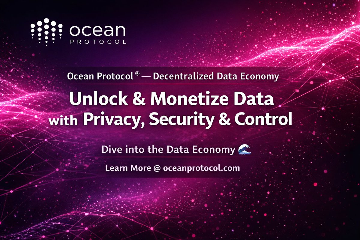 How do you extract value from data without exposing the data itself? 🤔

Let's dive deeper into Ocean Protocol’s Compute-to-Data model maybe we prolly see answers to that question in this thread 🧵👇