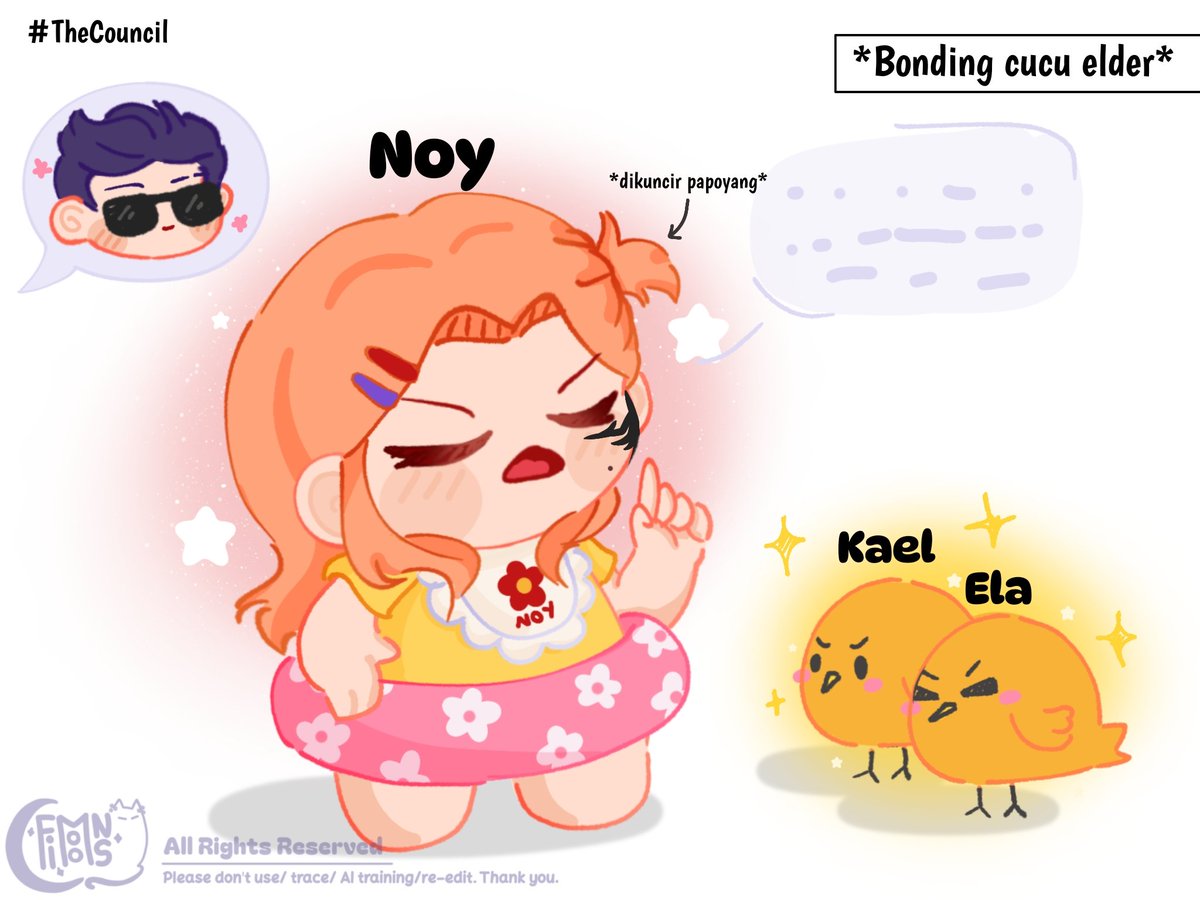 Bonding cucu² elder ✨

#TheCouncil