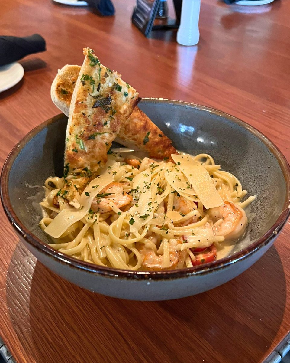 MitchellsFM's tweet photo. Some days call for a Shrimp Scampi Pasta… and today is definitely one of them. 🦐 https://t.co/EsFBRqaMM7