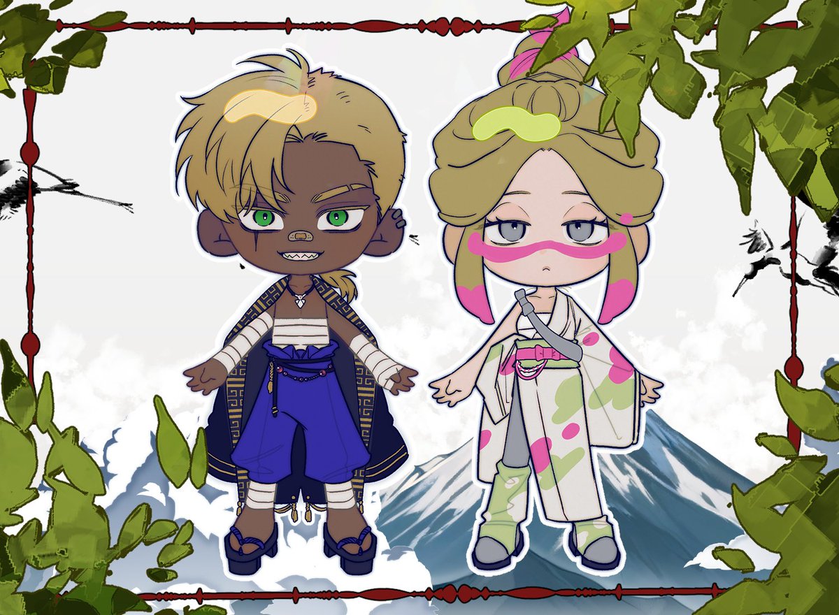 🌸말리파쿠🦈
새로운 의상이 왔어요!!! 일본식이라 뭔가 새롭네요!! 무에타이로 야쿠자가 된건 아닐까요....??(아님)

🖌하메달기님