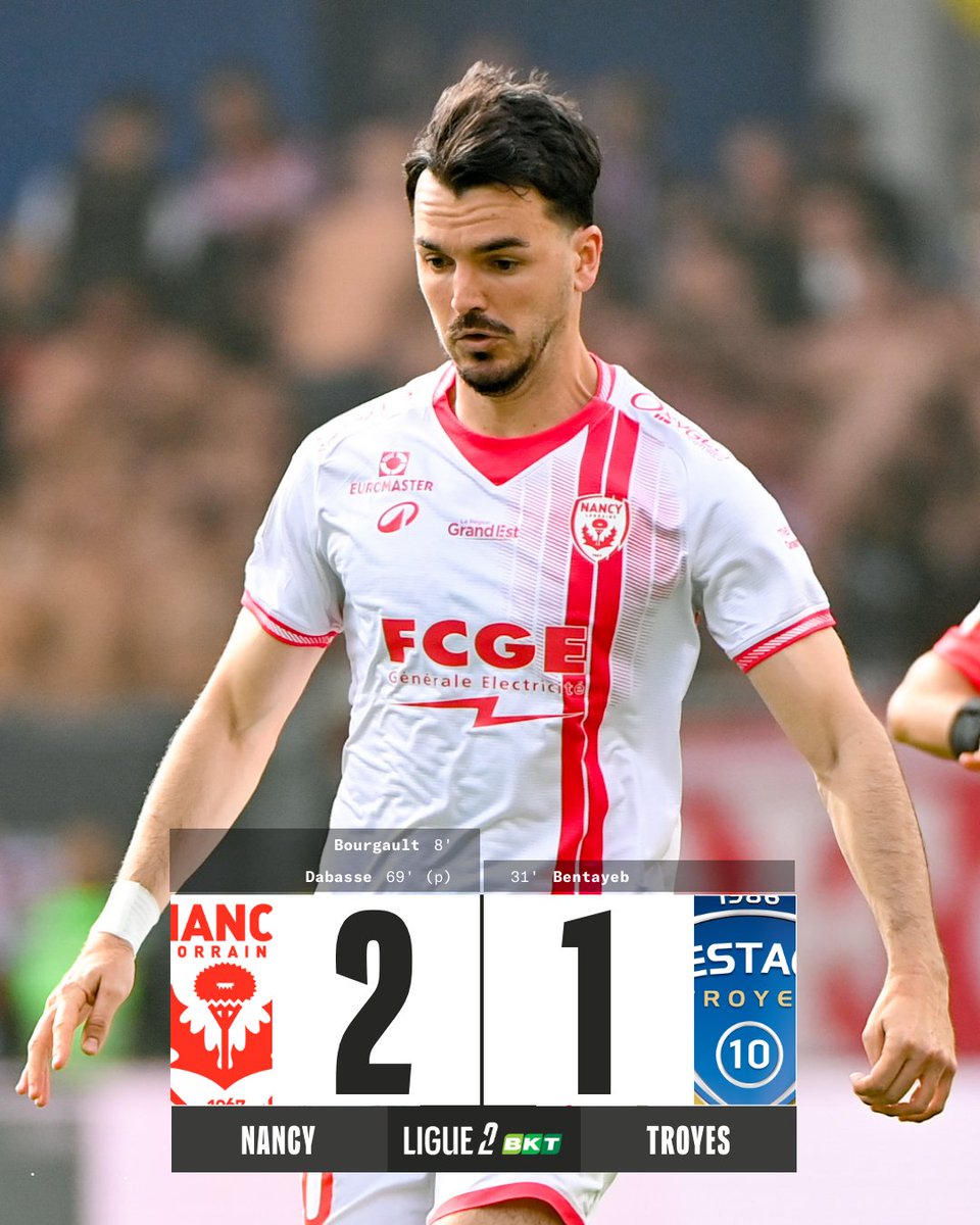 L'<a href="/asnlofficiel/">AS Nancy-Lorraine</a> fait tomber le leader 🔥

#ASNLESTAC