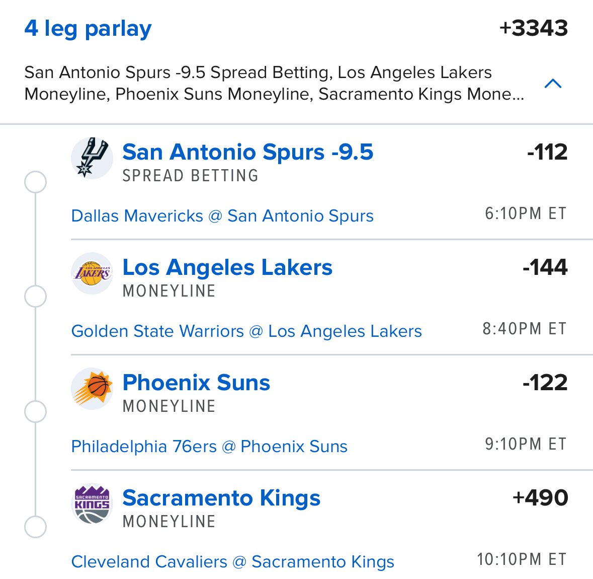 Out of Line Bets tweet media