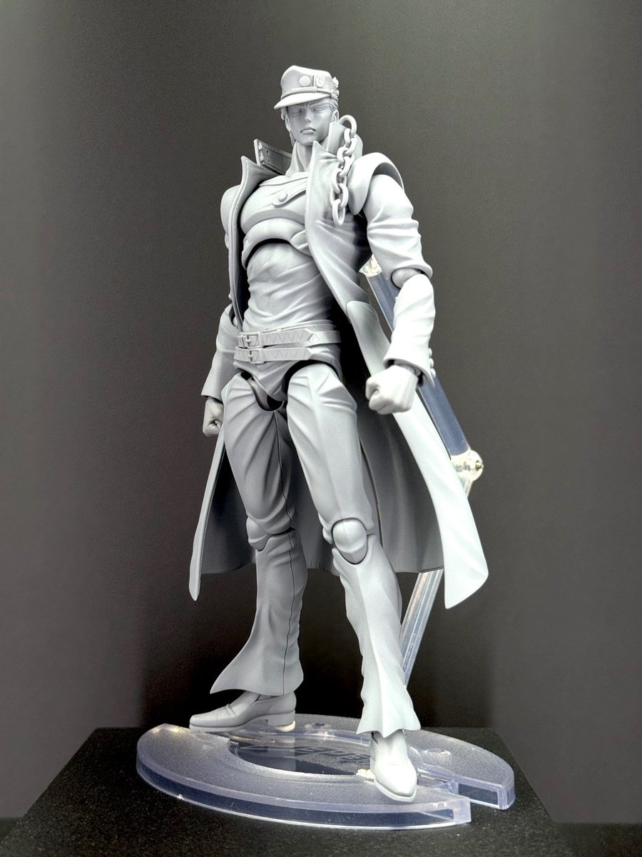 medicos_et_j's tweet image. 【#WF2026W 新作情報】

原型初公開！
承太郎の新バージョンついに登場！

6月予約開始予定！

アニメ『ジョジョの奇妙な冒険 スターダストクルセイダース』

超像可動
「空条承太郎 Ver.2」

顔の造形はもちろん、フルリニューアルで開発進行中！

#jojo
#ジョジョ
#jojo_anime