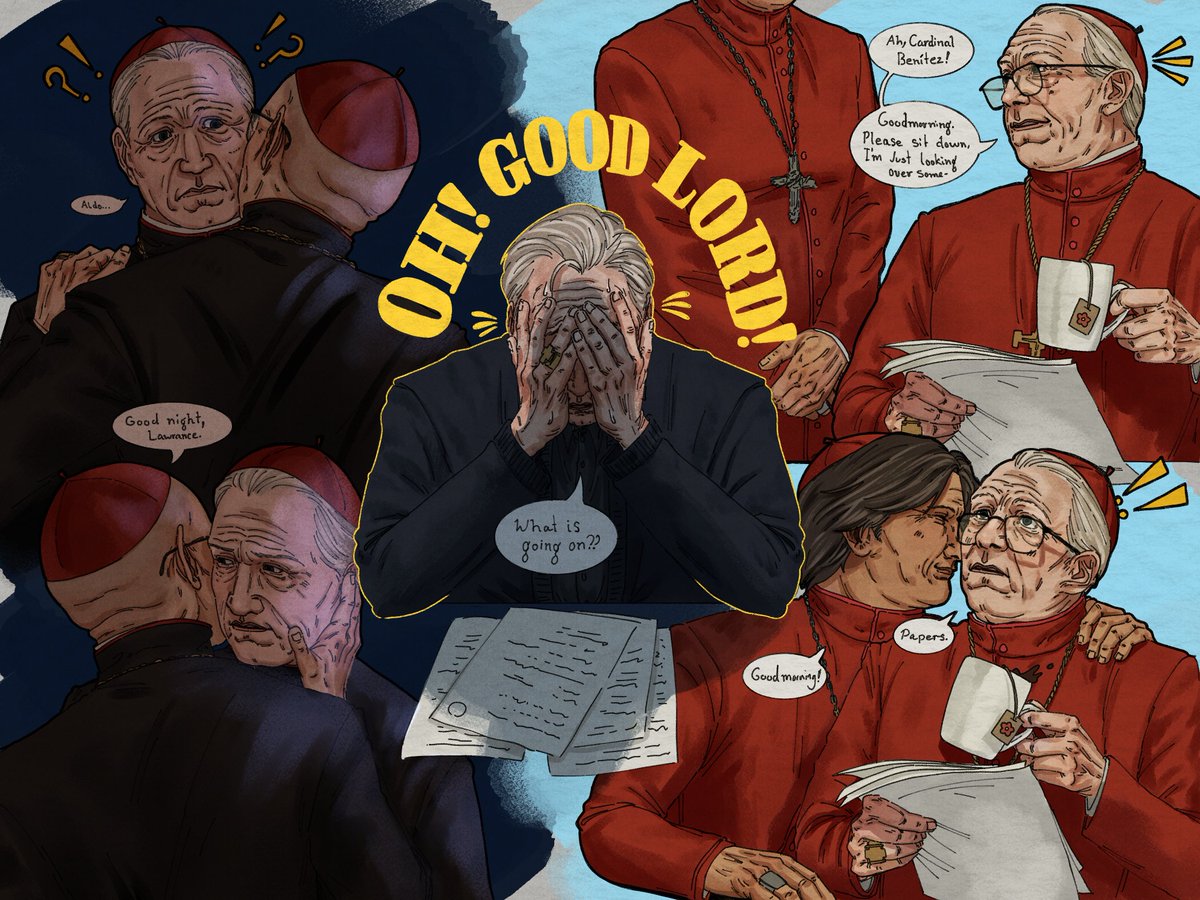 Cultural similarities. 
#conclave #Lawrenitez #lawrellini