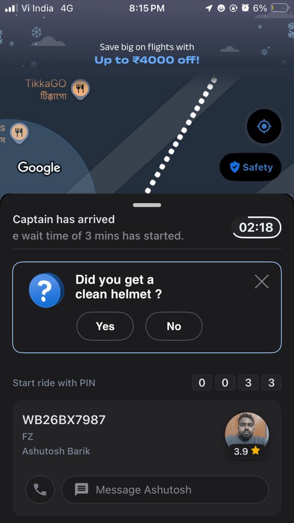 aboutpritam's tweet photo. @RapidoCares why your captain extra money every time????????1 captain cancel the ride, another is asking for extra money…. Shut down your business please… https://t.co/CZFNmD86eS