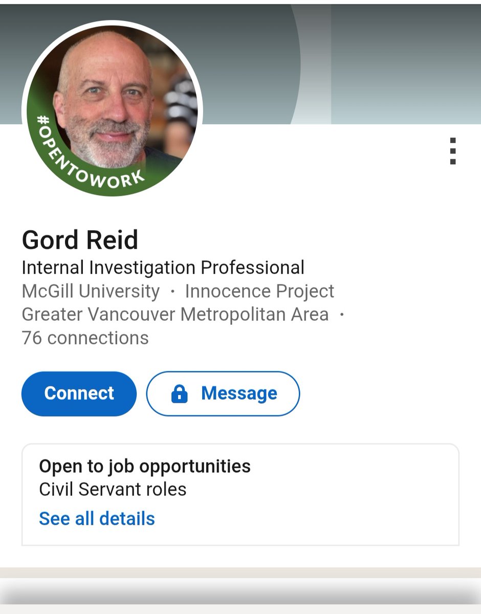 ArvanitisV36999's tweet image. This was the sergeant who disclosed my personal file information to the lawyer I was filing harrament complaints against.He closed my complaints with no investigation. #Papertrail #corrupt #RCMPcommissioner #complicit #evidance #privacyact #northvancouverrcmp #SergeantGordReid