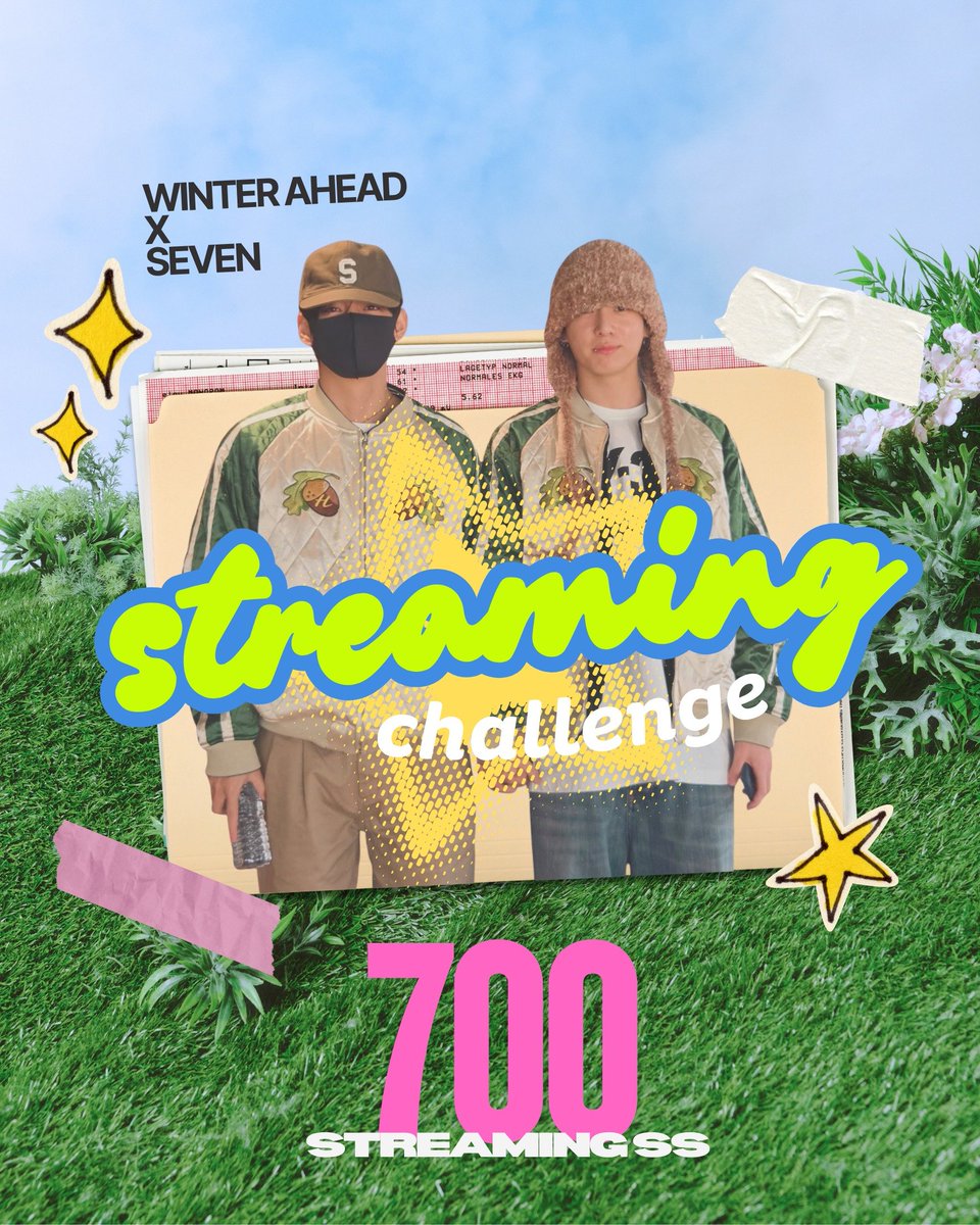 Taekook streaming challenge

Let's re-enter Winter Ahead &amp; increase Seven streams

🎯 700 ss from Spotify 

Playlist: open.spotify.com/playlist/1jSoq…

#StreamWinterAhead
#StreamSeven
