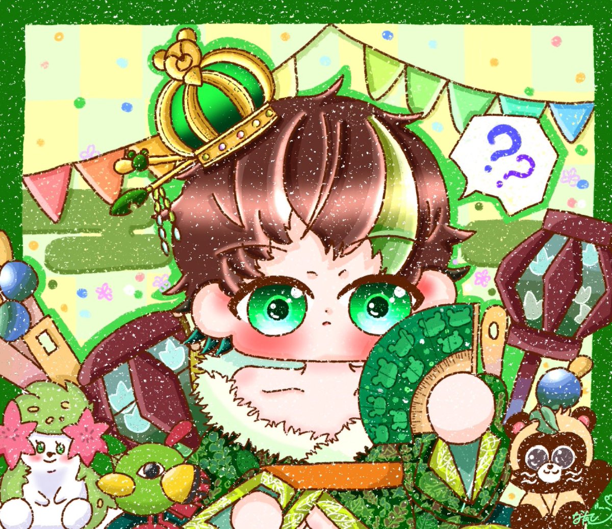 ⋆⸜ꕥ𝐓𝐡𝐞 𝟏𝟕𝐭𝐡 𝐀𝐧𝐧𝐢𝐯𝐞𝐫𝐬𝐚𝐫𝐲ꕥ⸝⋆

うらたさん活動17周年おめでとうございます🎉🦖⋆͛

17周年も素敵な1年になりますように🕊

 #うらたぬき17周年
 #うらたぬき活動17周年  
 #うらたぬ王国の美術館
#うらたぬき活動17周年なげぇな