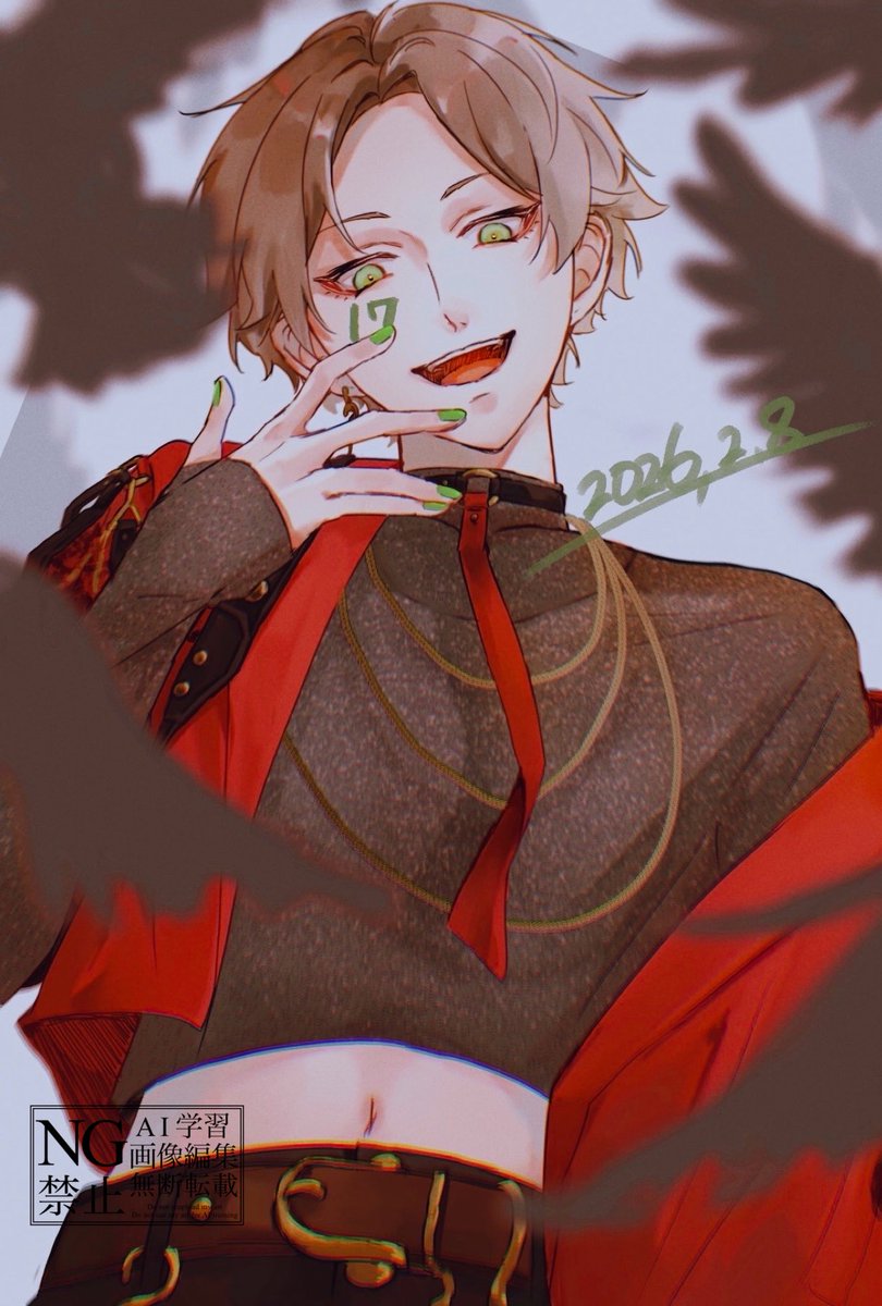 うらたさん、
活動17周年おめでとうございます💚💚

#うらたぬき17周年 
#うらたぬ王国の美術館