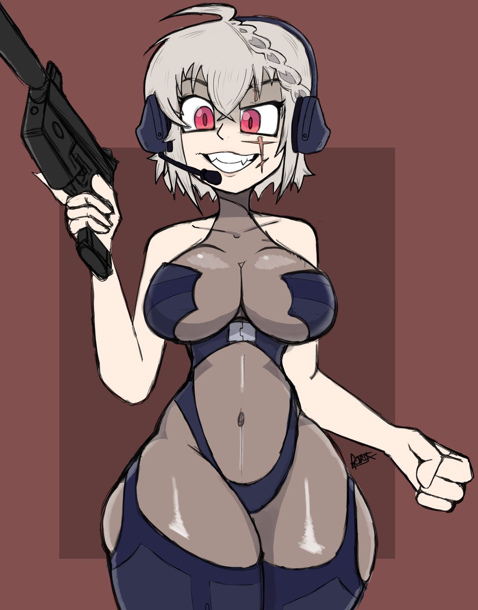 Saruei geared up for a stealth mission!!
#illustruei