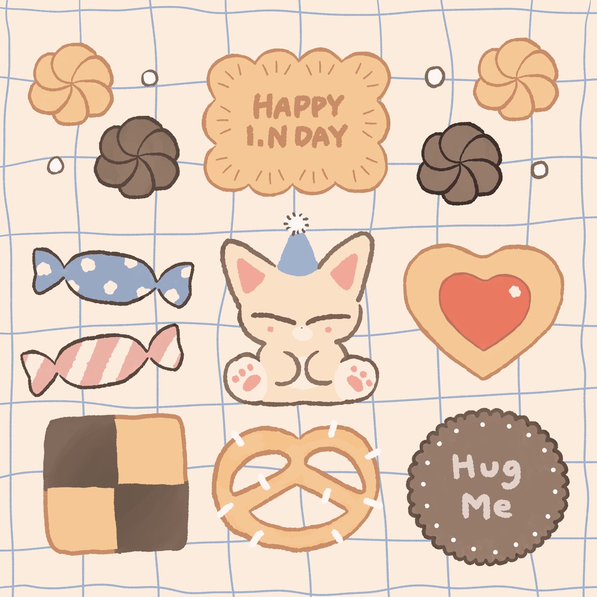 좋아해ーーーーーー！！！！！！！！ 맛있는 것을 많이 드시고, 술도 마시며, 오빠들에 둘러싸여 행복하게 지내시길 바랍니다.🦊🌟

#HappyINDay
#이엔이_사랑으로_반죽하는날
#INfinityWithJeongin
#StrayKids #스트레이키즈
#아이엔 #I_N