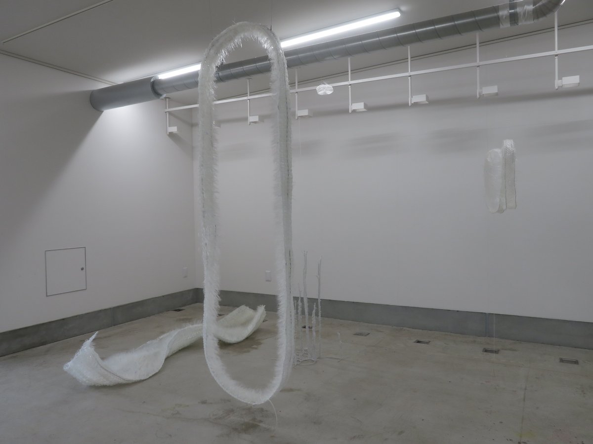 「2025年度　京都市立芸術大学　作品展」で私が気になった作家　その13　林 菜々子、中城あい、渕上友希（いずれも染織 4回生）、五十嵐春菜（染織 修士2回生）