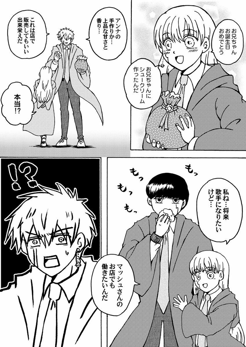 #ランス・クラウン誕生祭2026
#ランス・クラウン生誕祭2026
ランスくんの誕生日お祝い(？)漫画。大変遅くなりました💦（1/2）