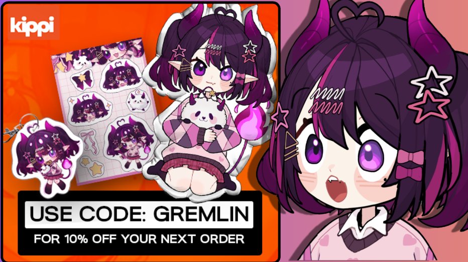 I'm super proud to announce that I am officially partnered with @/kippishop ! 

I am so incredibly honoured to be their first-ever merch drop, and I hope we can make them proud by getting in more orders!

This project has meant a lot ot me, and I'm very grateful for this chance