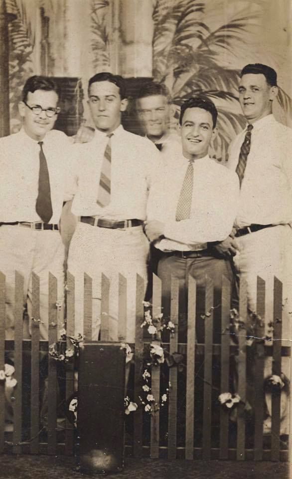 Happy Birthday, Norman Brownlee! Born February 7, 1896, in Algiers, LA, he was the pianist and bandleader of Brownlee's Orchestra of New Orleans from 1920-1930. He was also a talented bassist and cemetery director! 

Image: Johnny Wiggs, Paul Pique, Behrman French, Joe Loyacano,