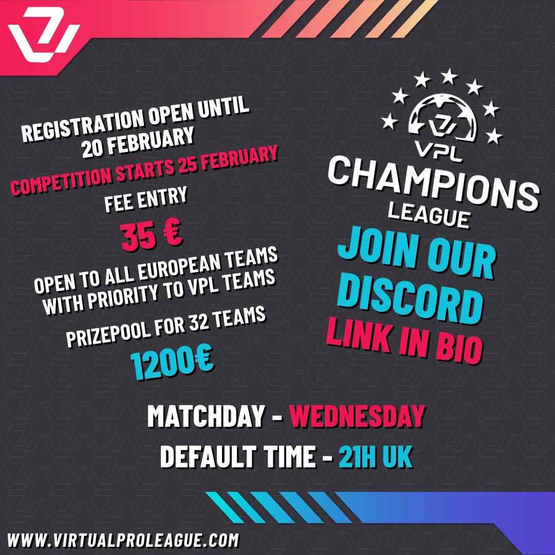 Virtualproleague tweet media