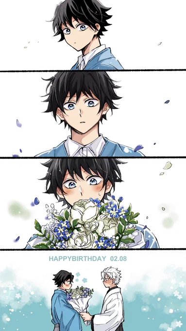 🌊さんおめでとう〜!🎂💙(タップ推奨です)
らぶらぶな1日を過ごしてねさねぎゆ🫶🏻💐 