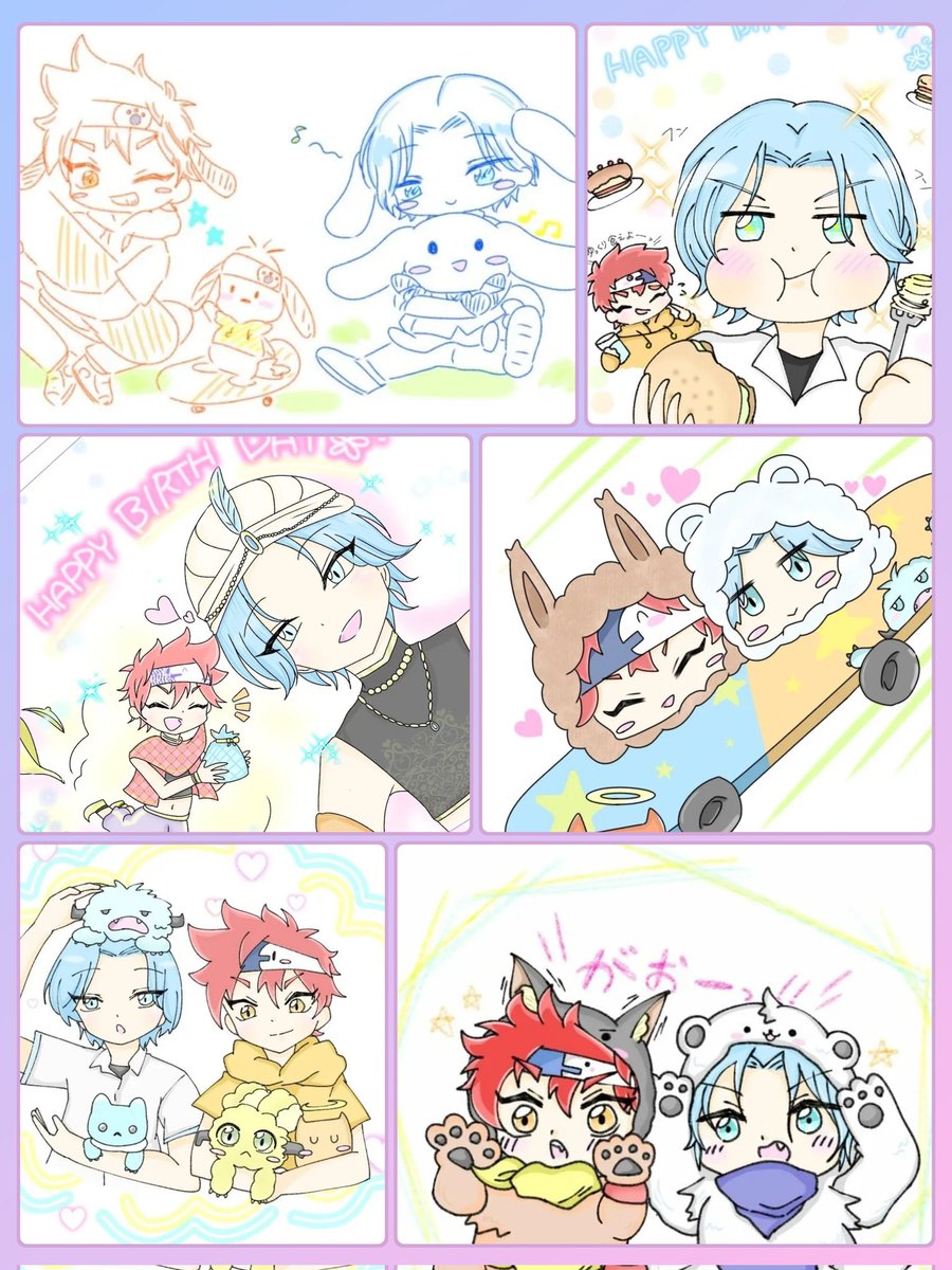 まとめで失礼しま!
ランガくんお誕生日おめでとう〜!!🥳✨✨
今年も美味しいものいっぱい食べてお祝いされてるといいな…❄✨ 