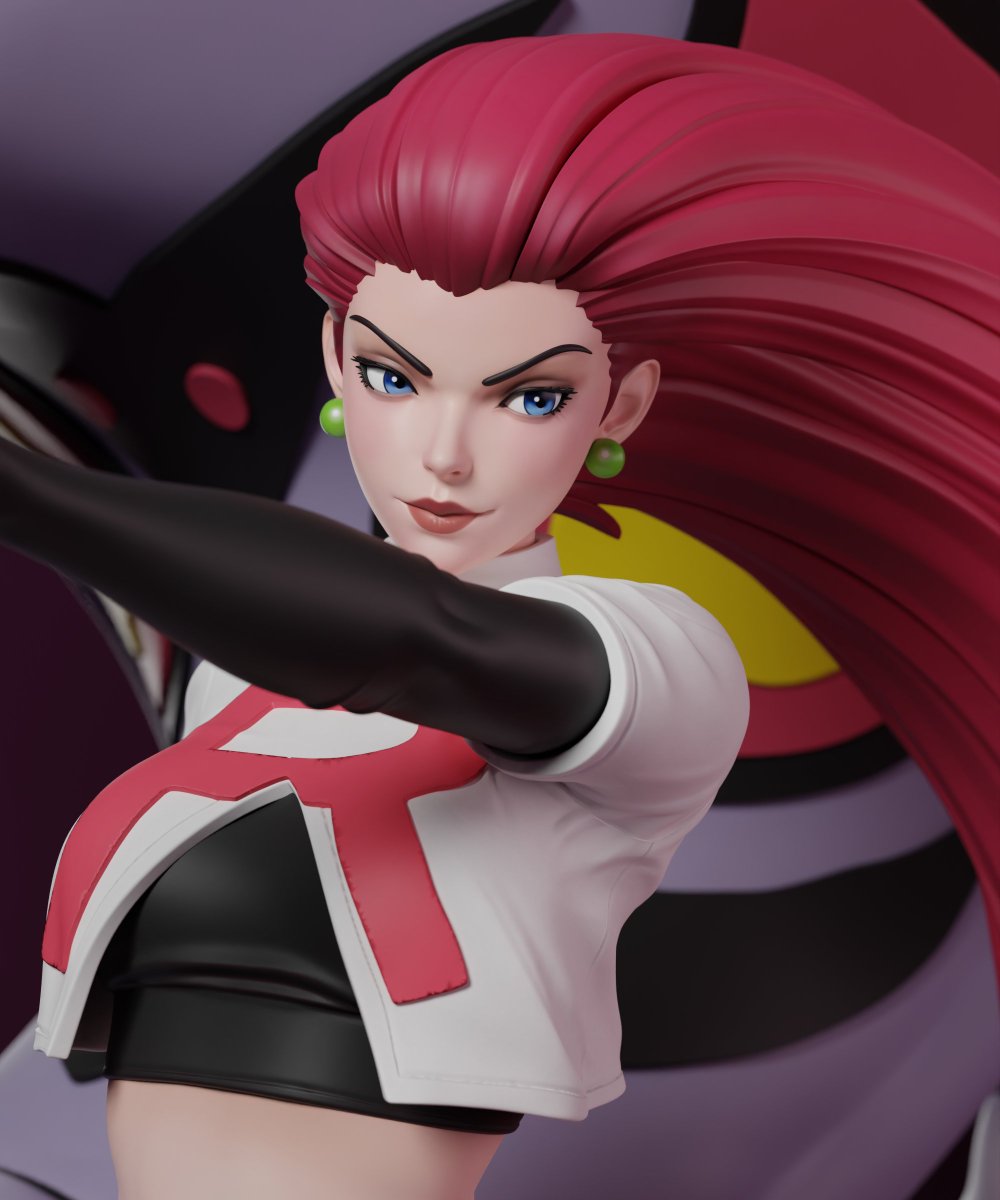 ChromSilver's tweet photo. Team Rocket's Queen 👑 
#Pokemon https://t.co/zCupLesnFY