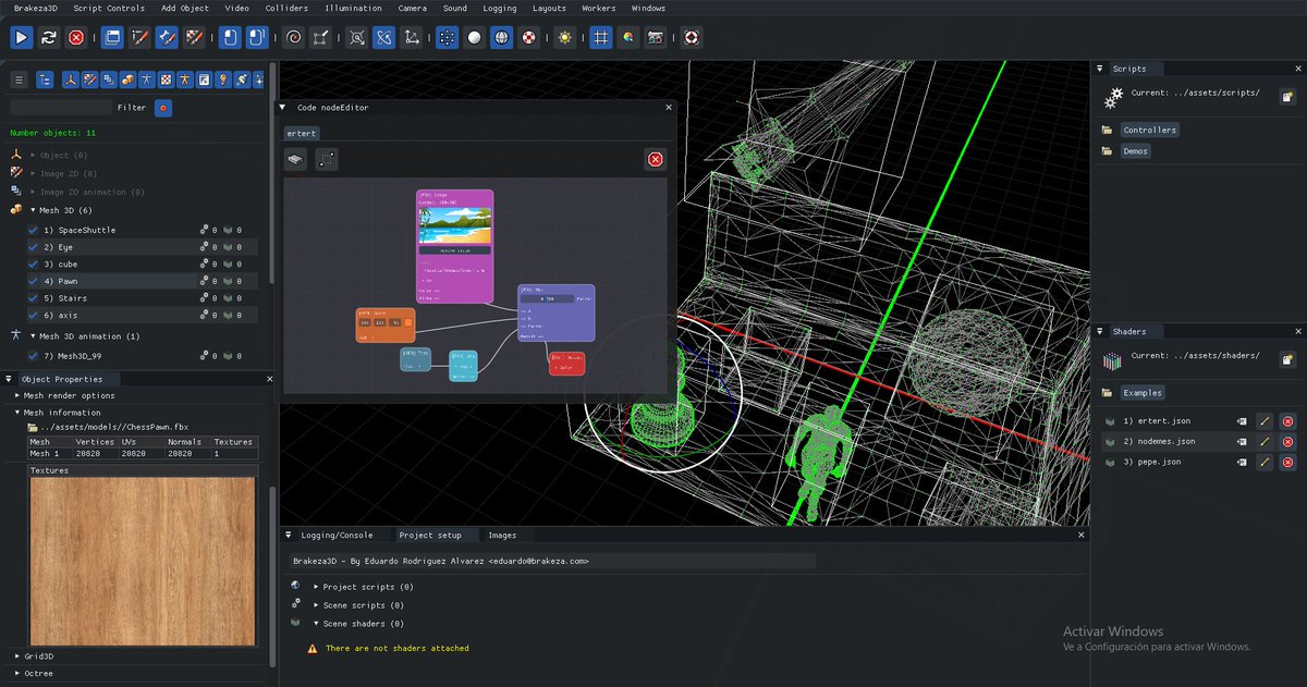 Brakeza3d's tweet photo. 🚀 Brakeza3D 0.26.2 is out!
Major editor UX upgrades, shader workflow improvements, Lua scripting enhancements, and lots of internal cleanup.
Linux &amp; Windows builds available 👇
 https://t.co/9345pDgQZ7

#gamedev #opensource #3dengine #indiedev https://t.co/FH1YYrlPwf