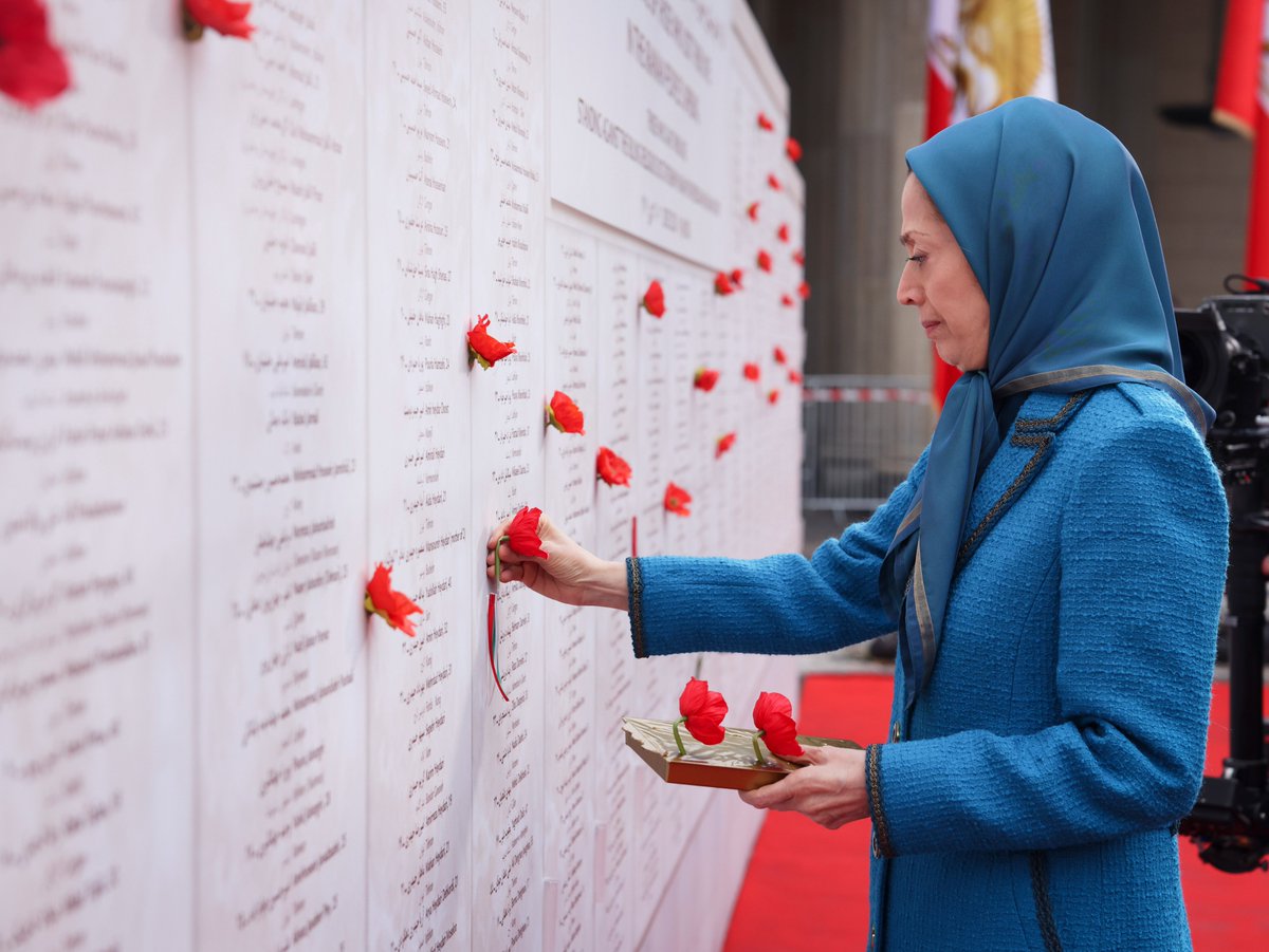 شما ای مادران و پدران داغدار که به‌جای ماتم و عزا دست‌افشان و پاکوبان به ادامه قیام فرامی‌خوانید، شما از دل اندوه، پیروزی می‌سازید. هم‌چون «عزیز» مادر رضایی‌های شهید که پس از تیرباران فرزندانش به‌دست شاه و خمینی ایستاد و گفت: نبرد ادامه دارد.
آری، آری نبرد ادامه دارد و آن خلق