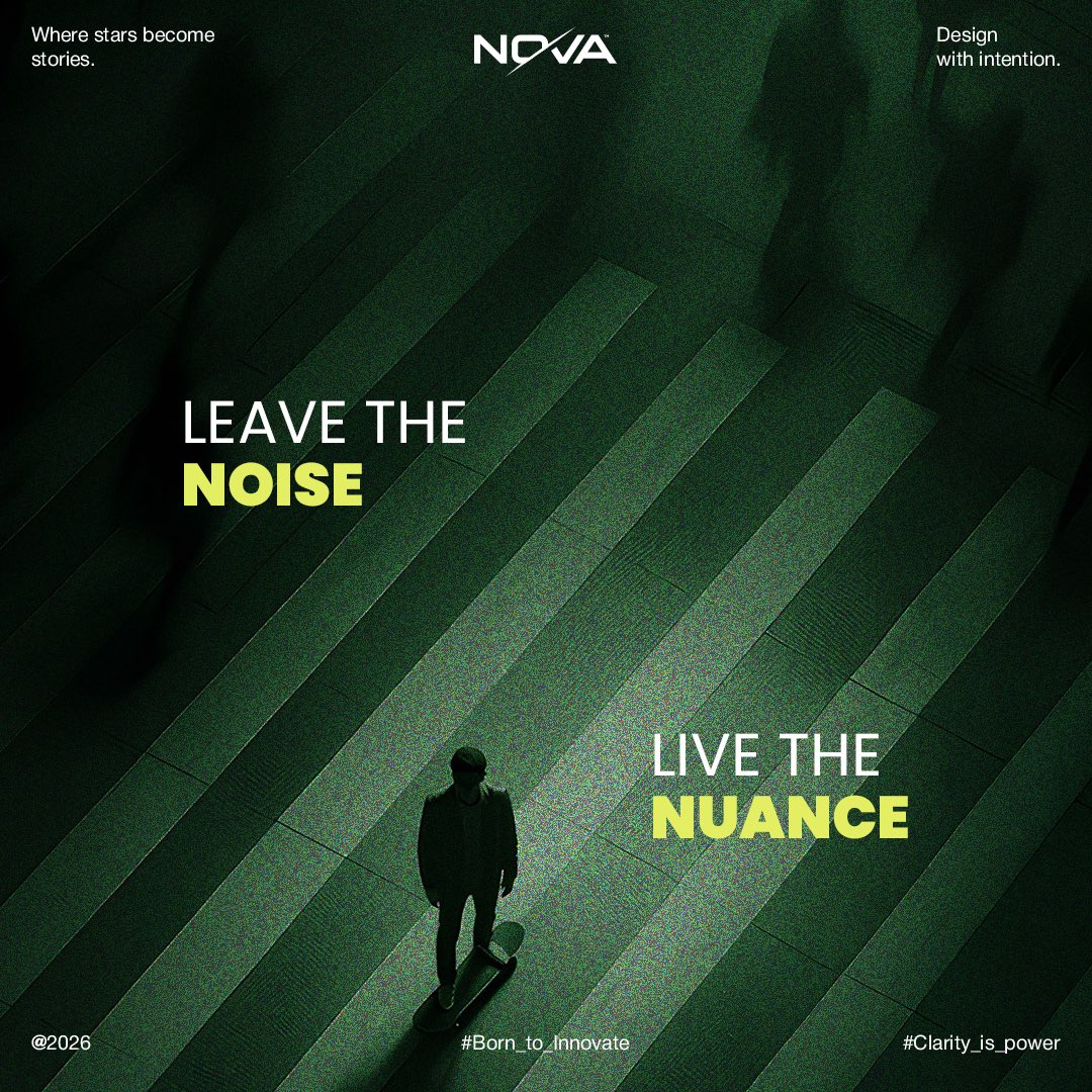novaxcreative's tweet photo. Do not seek focus….
Go deep and earn it⚡️

#Nova #marketingdigital #marketingagency #ksa #advertising https://t.co/vNeXDIjqiw