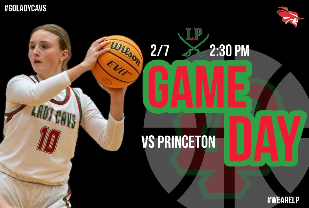 This afternoon at home! #GoLadyCavs #WeAreLP
