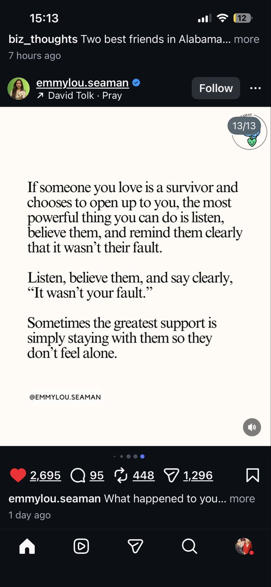 #youarenotalone #Survivors 🩷