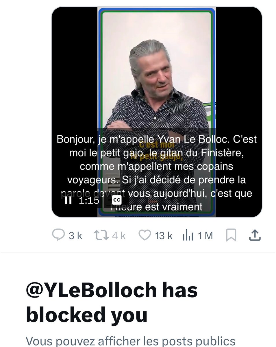 Alors <a href="/YLeBolloch/">Yvan Le Bolloc'h</a> tu trembles ? 
Le grand rebelle n’assume pas ? 
Relayer comme soutenir des propos antisémites n’est pas sans conséquence. 
À très vite 😉
BTA  
Ps: Pour ceux qui souhaitent s’exprimer, c’est par ici👇
x.com/antisemiteteam…