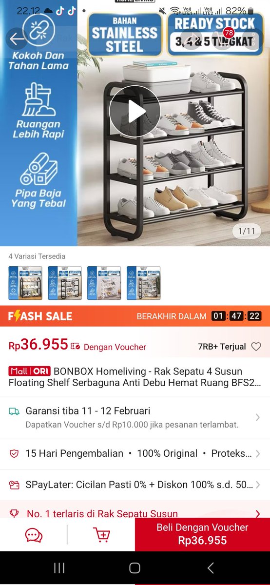 chaeLicious's tweet photo. Solusi sepatu gak beraantakan lagi, beli rak ini aja bahannya kuat bsi kokoh. Beinya disini termurah kkk
https://t.co/ghLNePB9Am https://t.co/Zfje5r0E0M