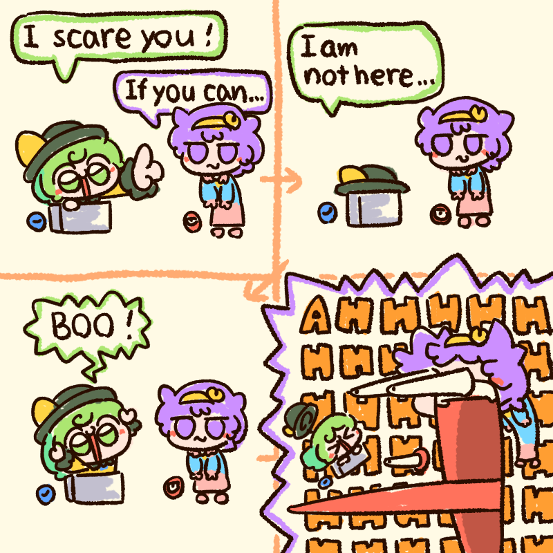 Koishie is good at surprise boo!