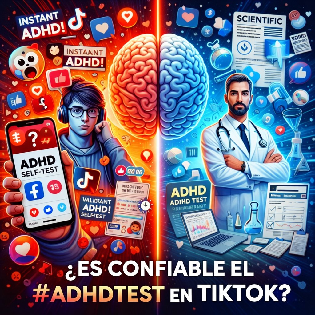 ElPaido's tweet photo. 📱💡 ¿Qué tan confiable es el #ADHDtest en TikTok?
Las redes sociales se han convertido en una de las principales fuentes de información sobre salud mental. TikTok, en particular, concentra miles de videos que prometen ayudarte a “saber si tienes TDAH” en menos de un minuto. Pero, ¿qué tan confiable es ese contenido?
Un estudio reciente analizó de forma sistemática qué hay detrás del hashtag #ADHDtest.
📊 ¿Qué investigó el estudio?
Se analizaron los 50 videos más populares en TikTok con el hashtag #ADHDtest.
Cada video fue evaluado en función de:
La precisión clínica de la información.
Su concordancia con un instrumento de tamizaje: el Adult ADHD Self-Report Scale (ASRS-v1.1).
El nivel de interacción generado: likes, comentarios y favoritos.
El contenido se clasificó como útil o engañoso.
El contenido se clasificó como útil o engañoso.
Resultados:
92% de los videos (46 de 50) fueron considerados engañosos.
Los videos útiles concentraron solo:
4% de los likes
1% de los comentarios
7% de los favoritos
La desinformación tuvo mucho mayor alcance que el contenido alineado con la evidencia.
En otras palabras: cuanto menos preciso el contenido, mayor visibilidad tuvo.
🚩 ¿Por qué esto es un problema?
Porque favorece el autodiagnóstico erróneo y la confusión clínica:
No toda distracción, procrastinación o cansancio mental es TDAH.
Muchos síntomas mostrados en estos videos son inespecíficos y pueden aparecer en:
Ansiedad
Depresión
Trastornos del sueño
Estrés crónico
Uso excesivo de pantallas
El TDAH en adultos es un diagnóstico complejo que no puede establecerse con una lista breve de conductas cotidianas.
📢 ¿Por qué los videos engañosos se vuelven virales?
El estudio y la observación clínica coinciden en varios puntos:
Simplificación extrema: “Si haces esto, tienes TDAH”.
Carga emocional: generan identificación inmediata.
Humor y dramatización: mayor retención y compartidos.
Ausencia de contexto clínico: no explican diagnóstico diferencial ni criterios formales.
El algoritmo premia lo llamativo, no lo preciso.
Cómo se diagnostica el TDAH en adultos?
No con un video de 30 segundos. Un abordaje adecuado incluye:
Entrevista clínica estructurada.
Exploración cognitiva.
Reconstrucción del historial desde la infancia, cuando es posible.
Evaluación de comorbilidades psiquiátricas y médicas.
Uso de escalas validadas como apoyo, no como diagnóstico único.
El problema no es hablar de TDAH en redes, sino cómo se habla:
No basta con decir que algo es falso; es necesario explicar por qué.
La divulgación basada en evidencia debe ser accesible sin perder rigor.
Enseñar a distinguir fuentes confiables es parte de la alfabetización en salud mental.
El TDAH es un diagnóstico serio, con implicaciones clínicas, funcionales y terapéuticas reales.
Reducirlo a un “test viral” puede llevar a errores diagnósticos y a tratamientos inadecuados.
Referencia:
https://t.co/D3BkG9pciJ
