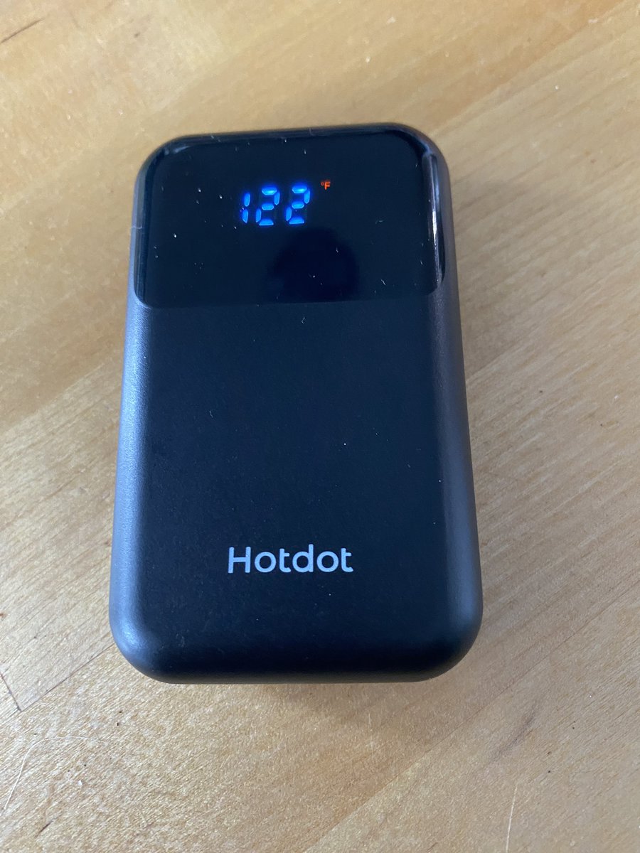 Technology, sometimes I’m like do I really need that? Electronic hand warmers? Absolutely! They are fantastic