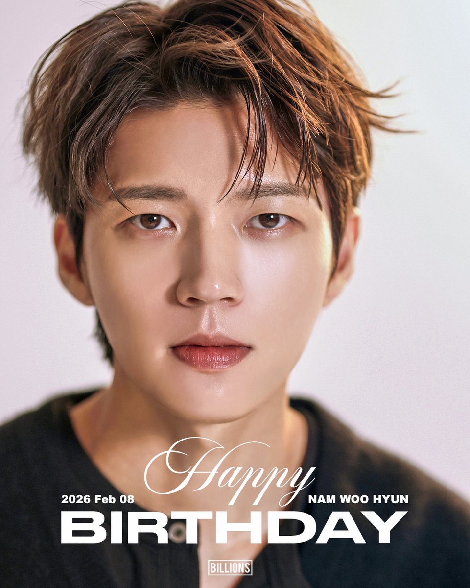 [🎂] #남우현
⠀
Happy WOOHYUN Day🎉
⠀
남우현 아티스트의 생일을 축하합니다🎂

#NAMWOOHYUN
#HBD #HAPPY_BIRTHDAY
#빌리언스 #BILLIONS