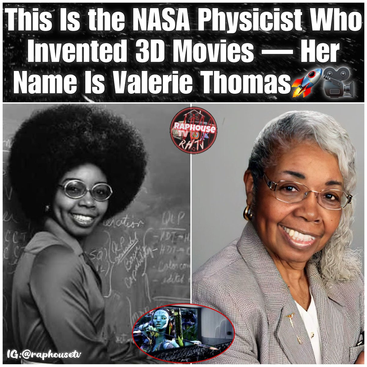 This Is the NASA Physicist Who Invented 3D Movies , Her Name Is Valerie Thomas 🚀🎥