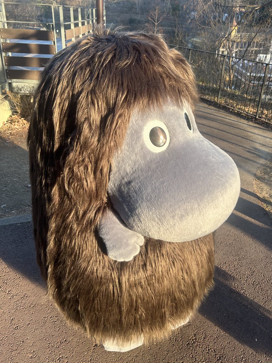 おめめがキラッキラなご先祖さま✨️ #ムーミンバレーパーク #ムーミン