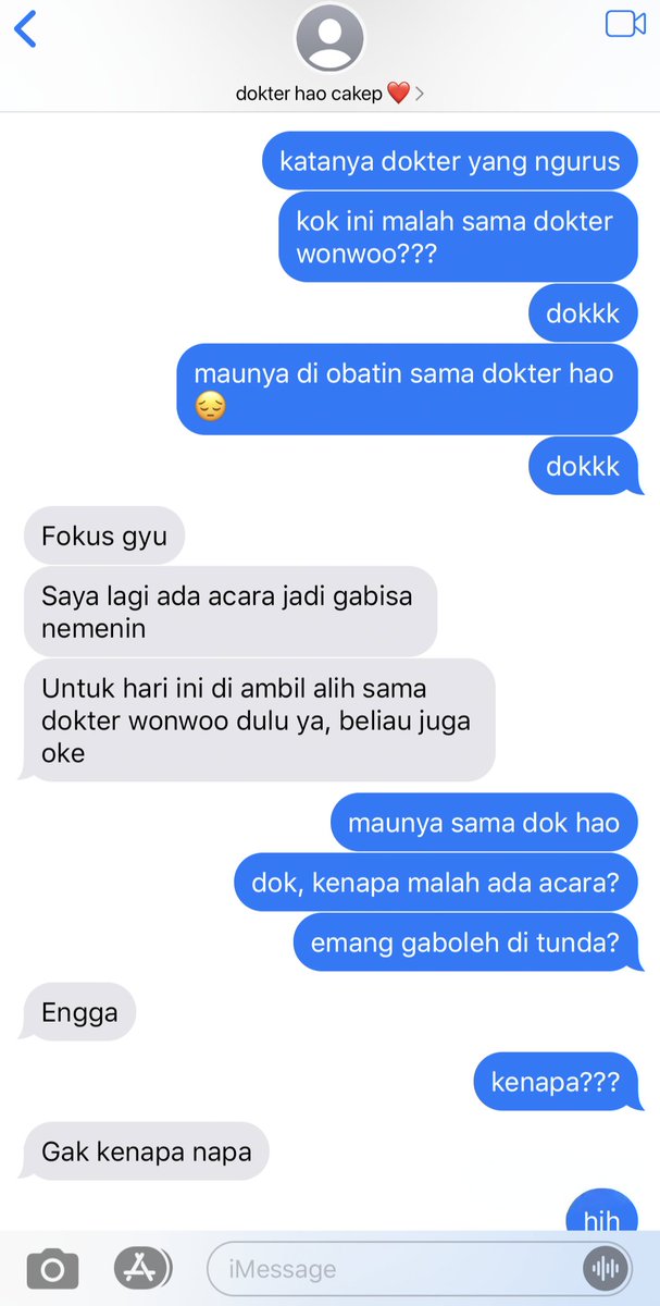 readreysethgo's tweet photo. Dokter Hao dan pasiennya

gyuhao twotweet au https://t.co/oypSGLJzCX